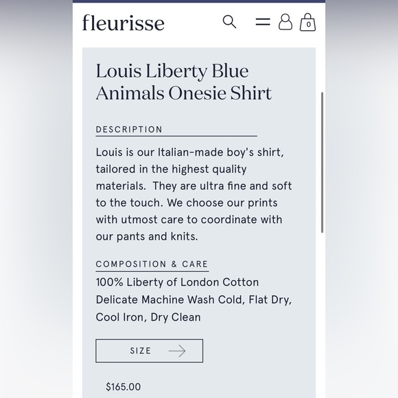 Animal Liberty print onesie shirt, sz 3y - Picture 5 of 5